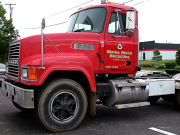 truck-lettering-maine-metal-recycling