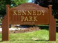 Carved-sign-for-Kennedy-Park-in-Lewiston-Maine_1