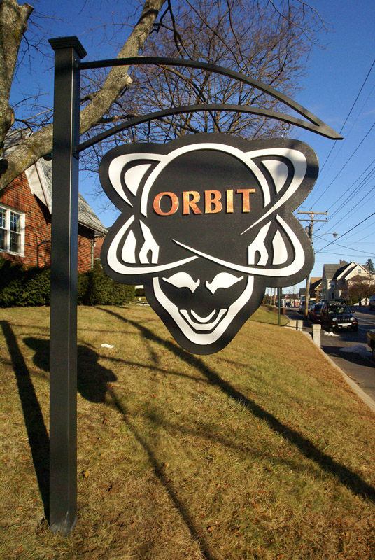 Dimensional HDU sign for Orbit Hairstyling